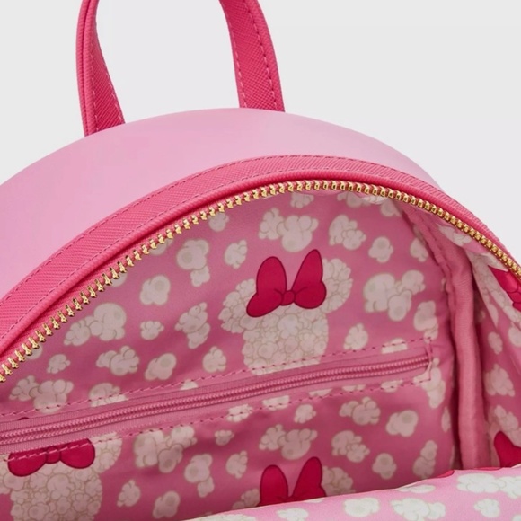 NWT Minnie Mouse Popcorn Mini Backpack - Picture 4 of 4